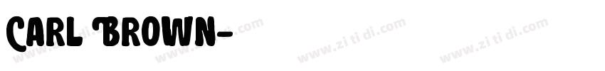 Carl Brown字体转换